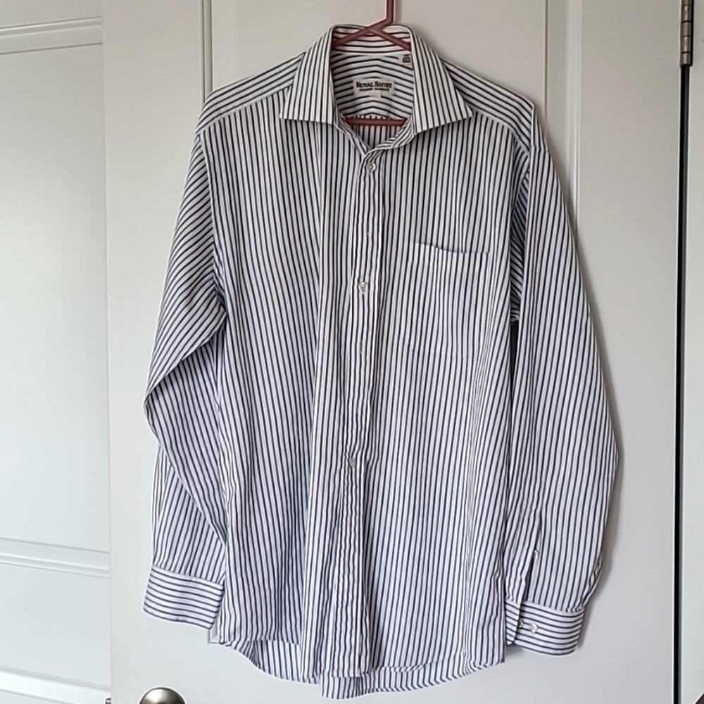 Elegant Mens Shirt by Royal Shirts Suze 16.5